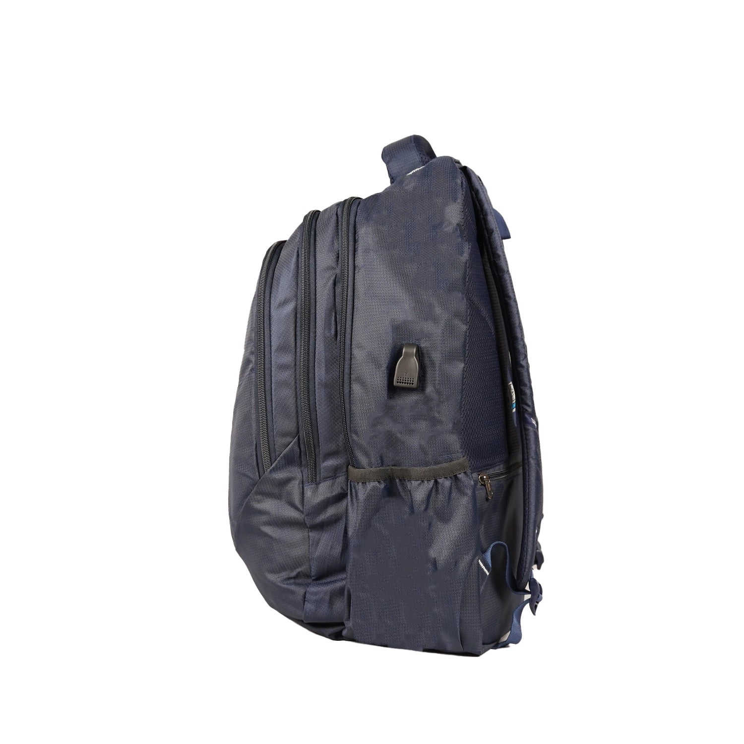 Liberty Edge 34L Navy Blue Anti-Theft Laptop Backpack With Raincover