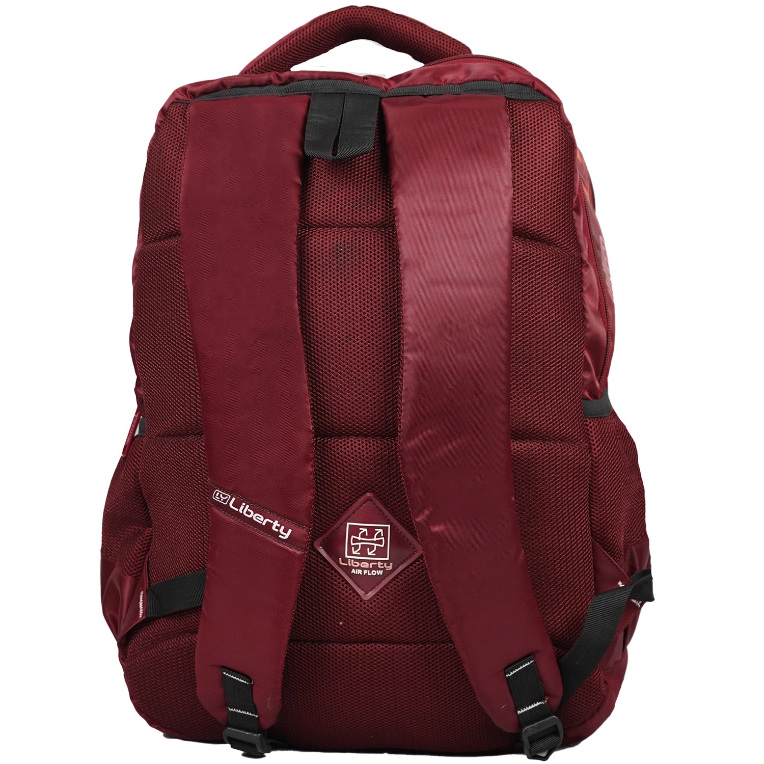Liberty TechWave Burgundy 26L Waterproof School Backpack With Raincover