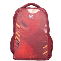 Liberty TechWave Burgundy 26L Waterproof School Backpack With Raincover