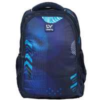 Liberty TechWave Navy Blue 26L Waterproof School Backpack With Raincover