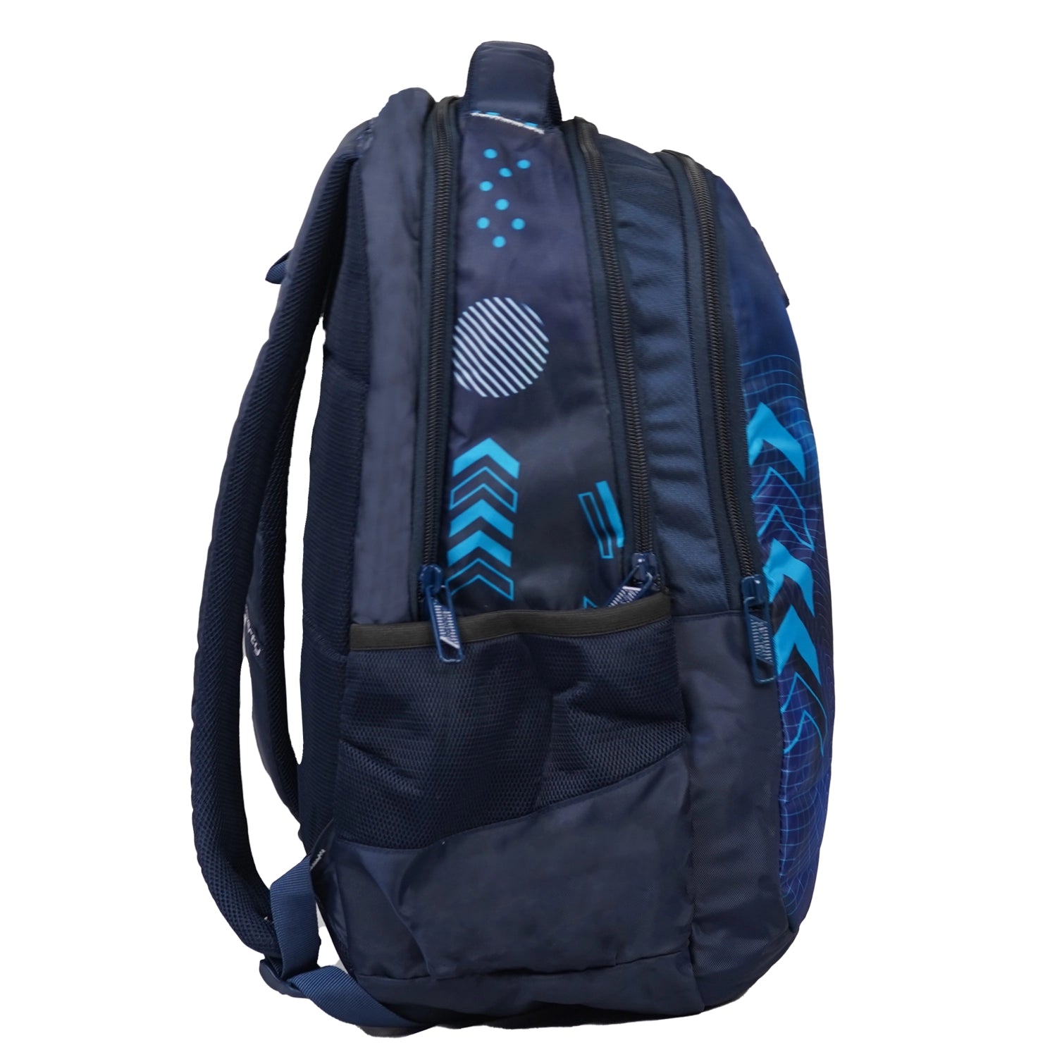 Liberty TechWave Navy Blue 26L Waterproof School Backpack With Raincover