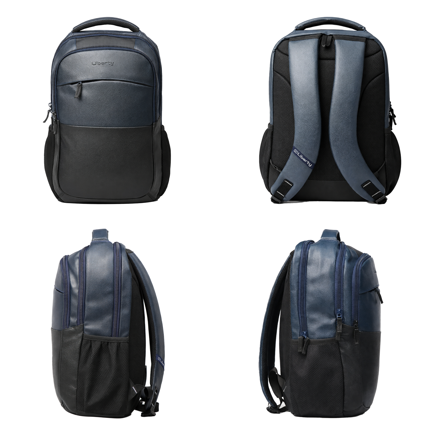 Liberty Regent Navy Blue 16L Laptop Backpack With Raincover