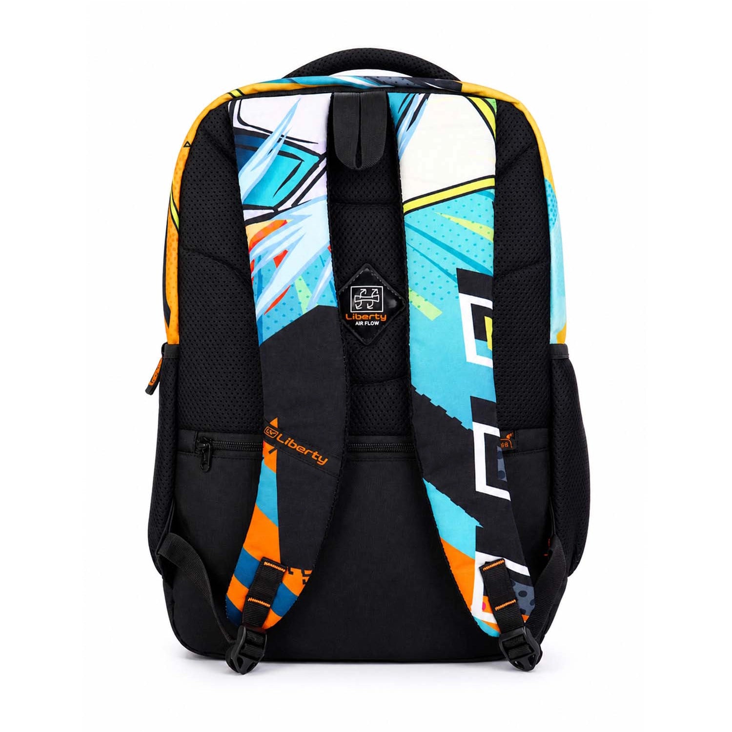 Liberty Goal Time 25L Black School Backpack With Raincover