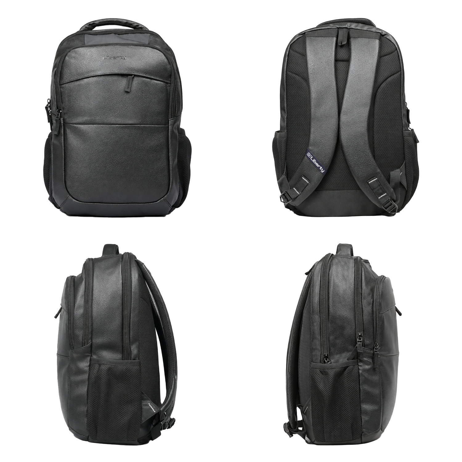 Liberty Regent Black 16L Laptop Backpack With Raincover