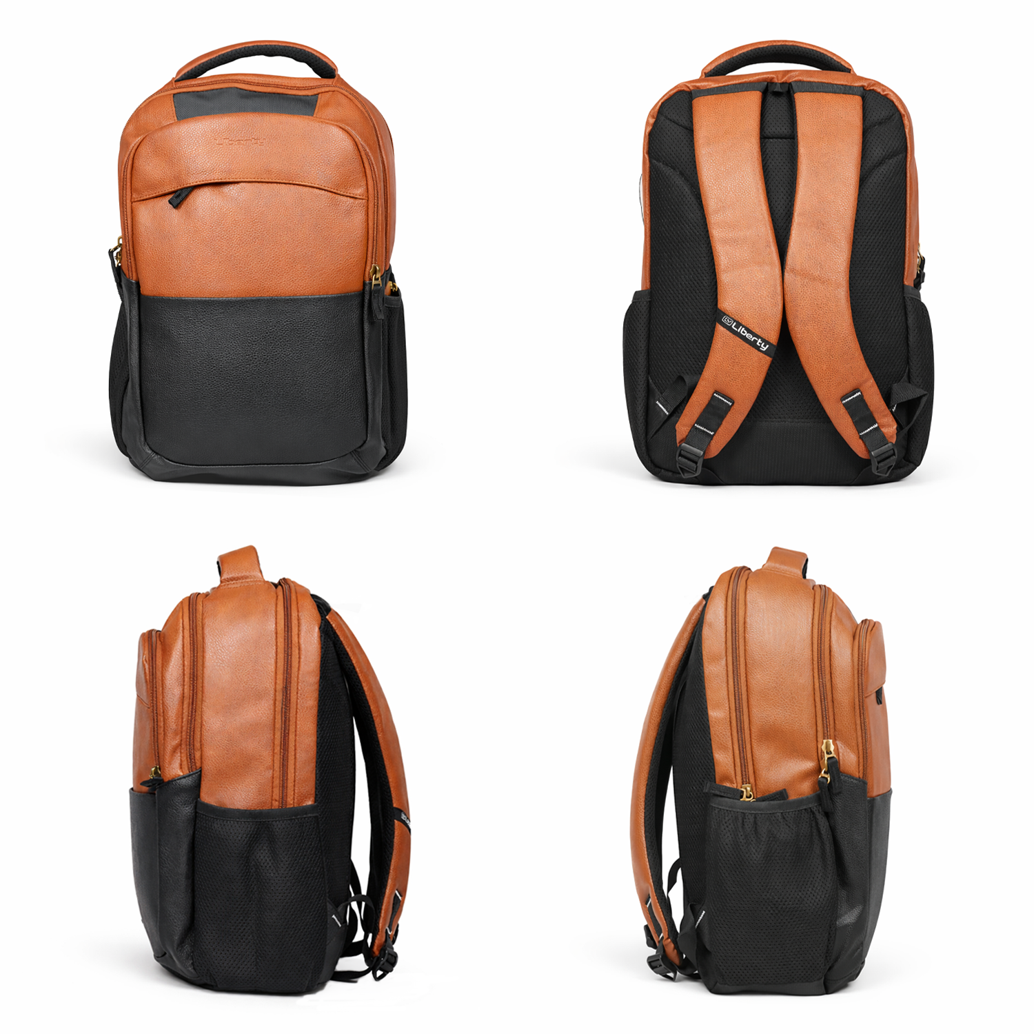 Liberty Regent Tan 16L Laptop Backpack With Raincover