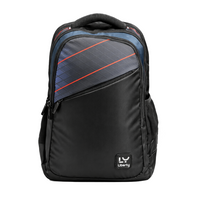 Liberty CyberCore Black 26L Waterproof School Backpack With Raincover