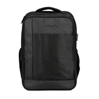 Liberty WorkGo Black 26L Laptop Backpack With Raincover