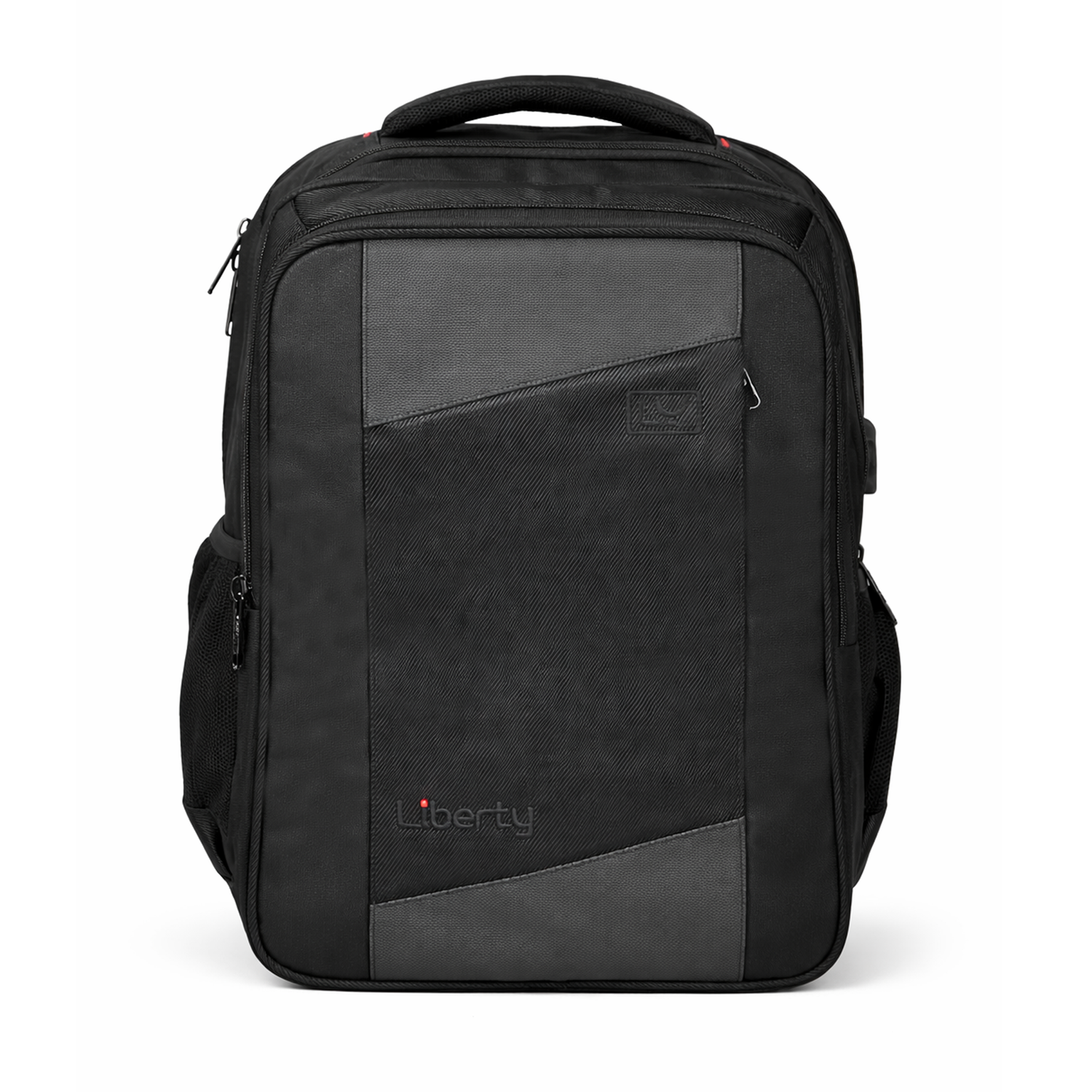 Liberty Vertex Black 25L Laptop Backpack With Raincover