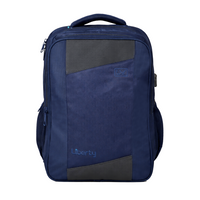Liberty Vertex Navy Blue 25L Laptop Backpack With Raincover