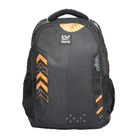 Liberty TechWave Black 26L Waterproof School Backpack With Raincover