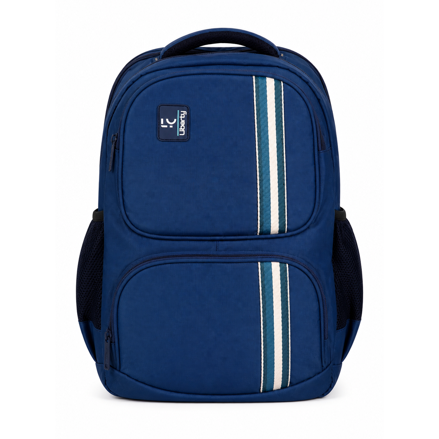 Liberty Linear Pro Blue 28L School Backpack With Raincover
