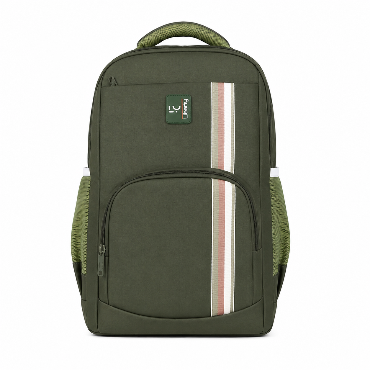 Liberty Linear Pro Olive 28L School Backpack With Raincover