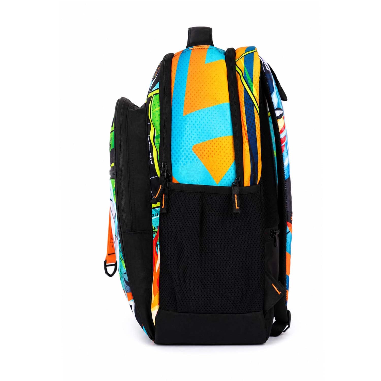 Liberty Goal Time 25L Black School Backpack With Raincover