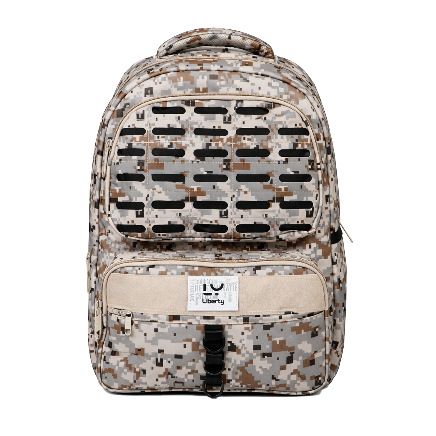 Liberty AllTerrian Beige 28L School Backpack With Raincover