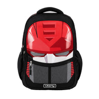 Liberty Botpack LED Eyes 24L Red School Backpack With Raincover