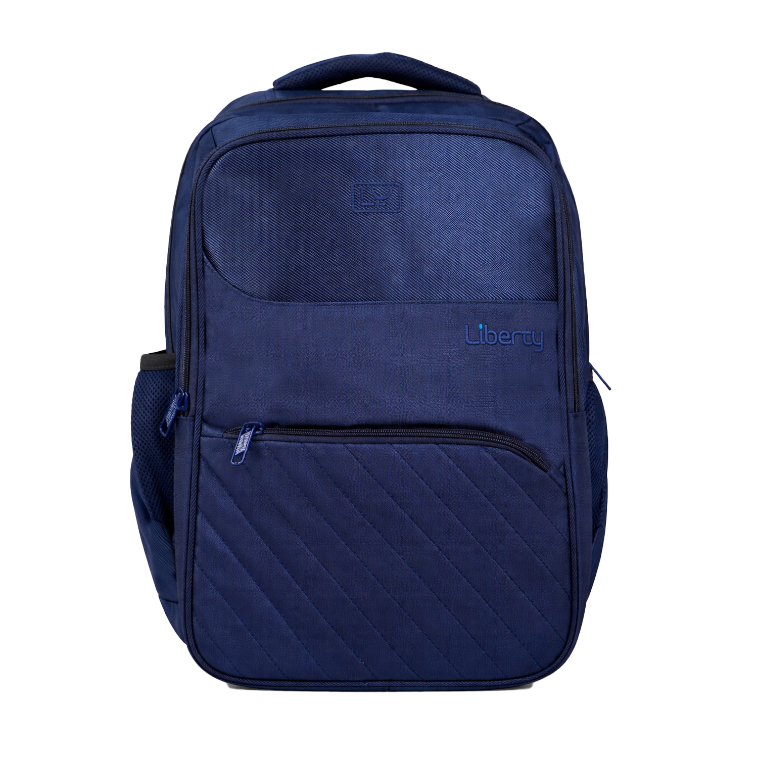 Liberty Cove Navy Blue 24L Laptop Backpack With Raincover