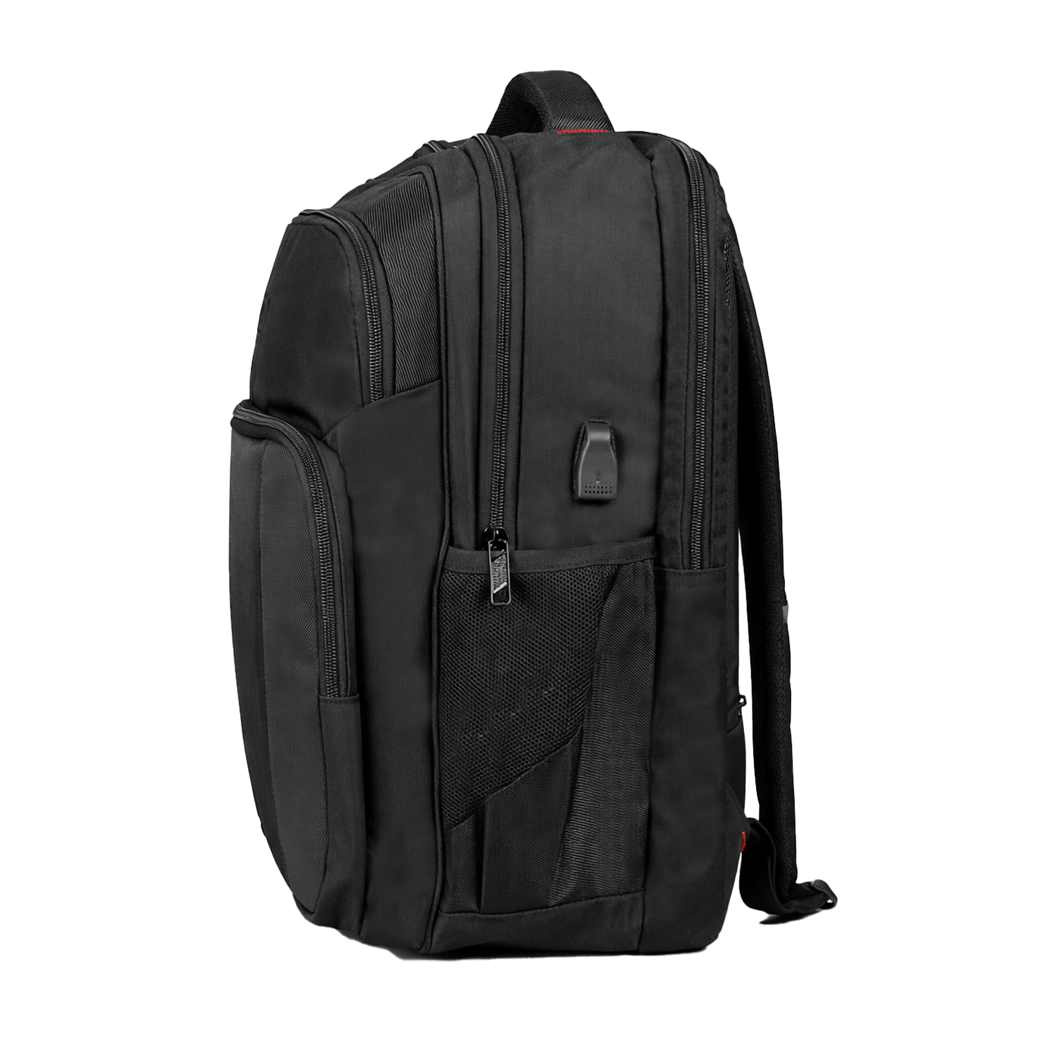 Liberty Crest Black 26L School Backpack With Raincover