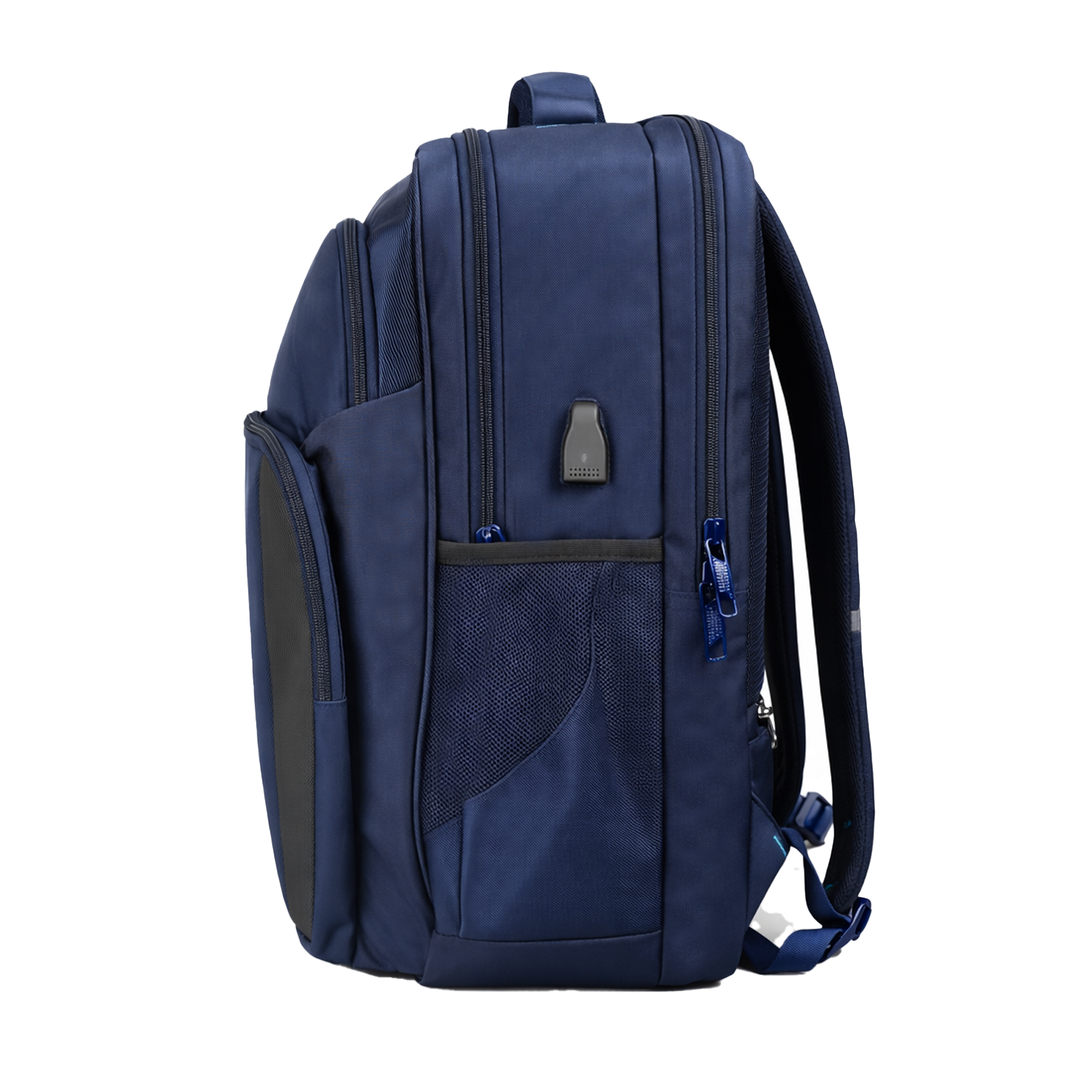 Liberty Crest Navy Blue 26L Laptop Backpack With Raincover