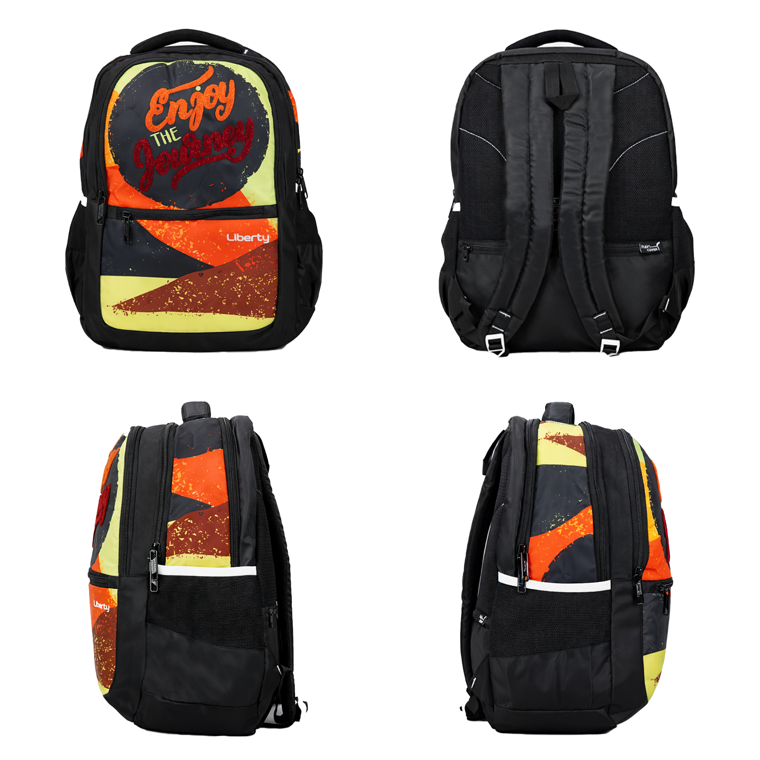 Liberty GlowSchool Black 26L Waterproof School Backpack