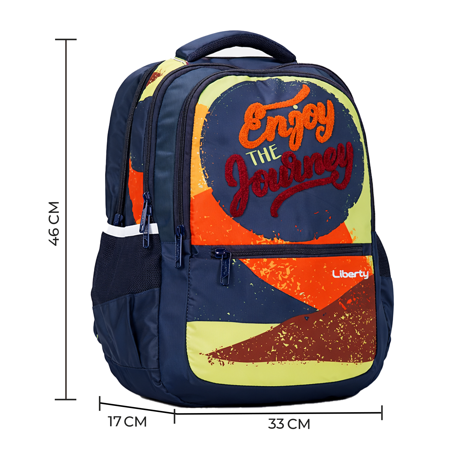Liberty GlowSchool Blue 26L Waterproof School Backpack