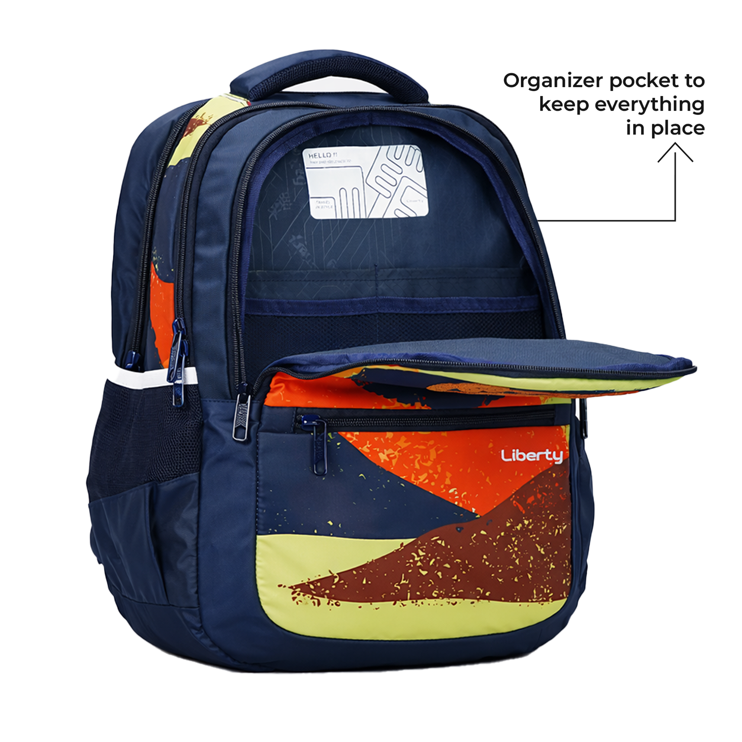 Liberty GlowSchool Blue 26L Waterproof School Backpack