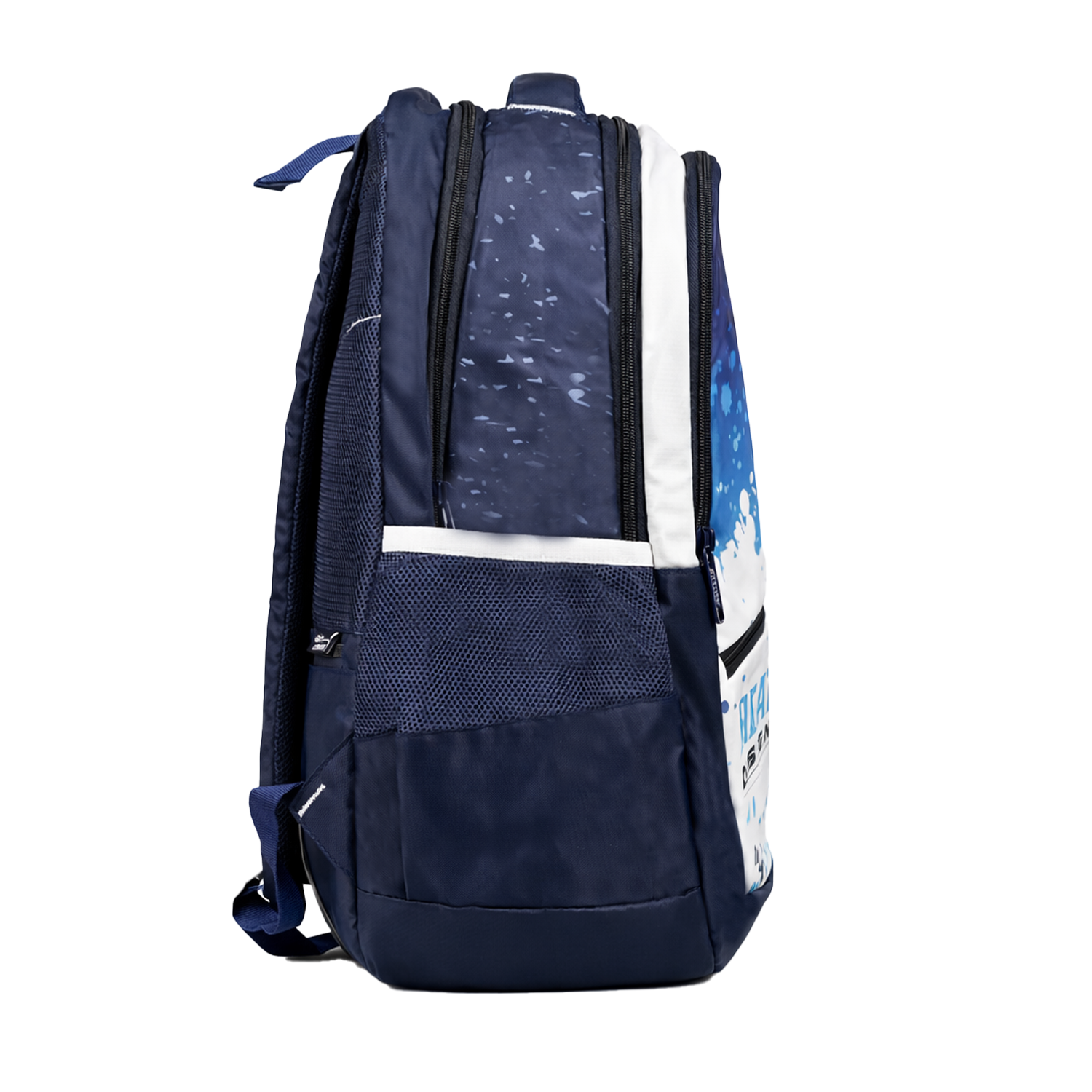 Liberty InkWave Navy Blue 25L Waterproof School Backpack With Raincover