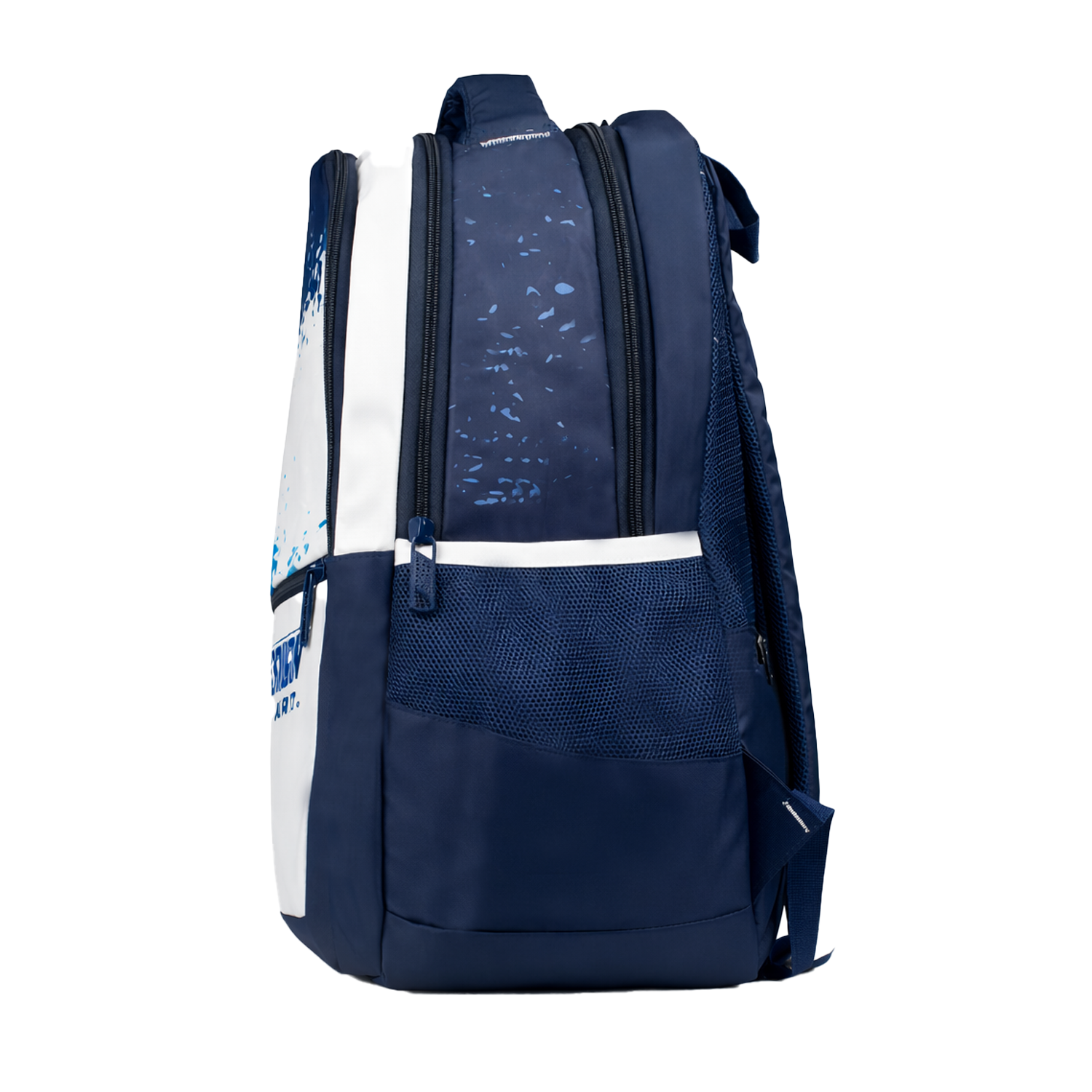 Liberty InkWave Navy Blue 25L Waterproof School Backpack With Raincover
