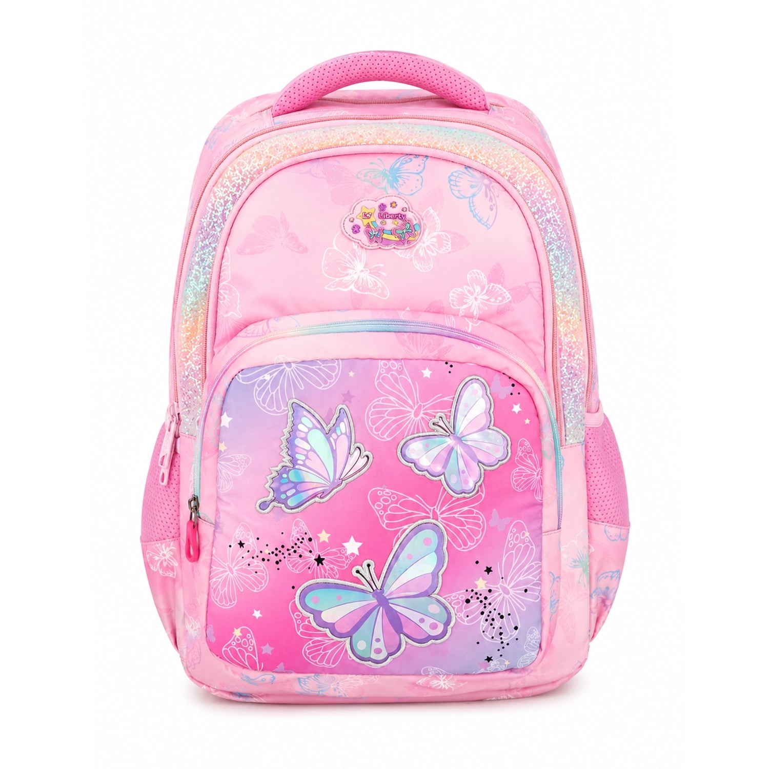 Liberty Mystic Wings Butterfly Pink School Backpack