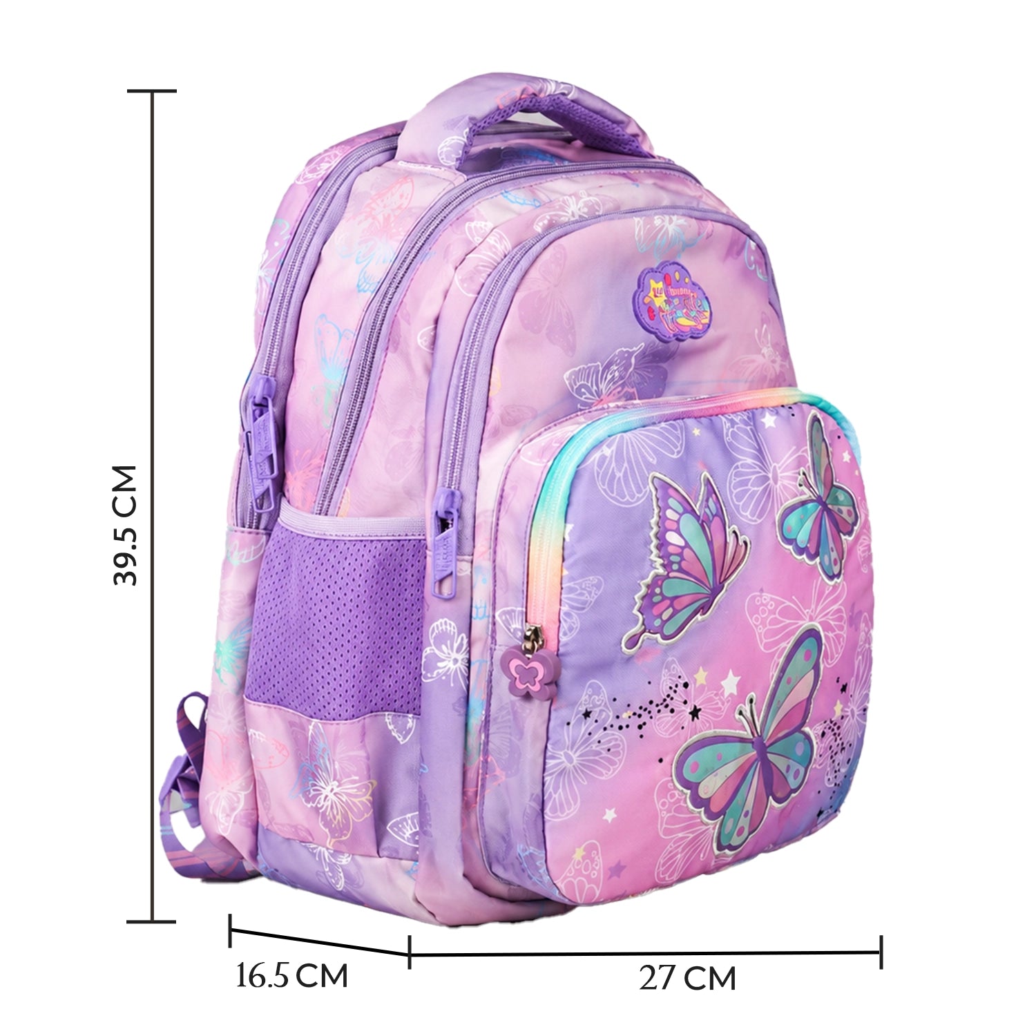 Liberty Mystic Wings Butterfly Purple School Backpack