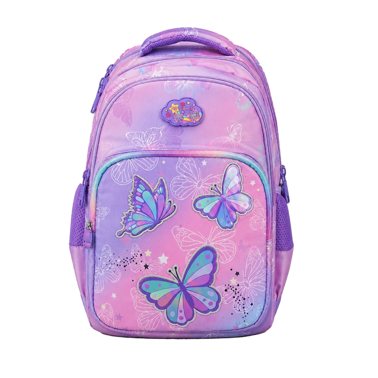 Liberty Mystic Wings Butterfly Purple School Backpack