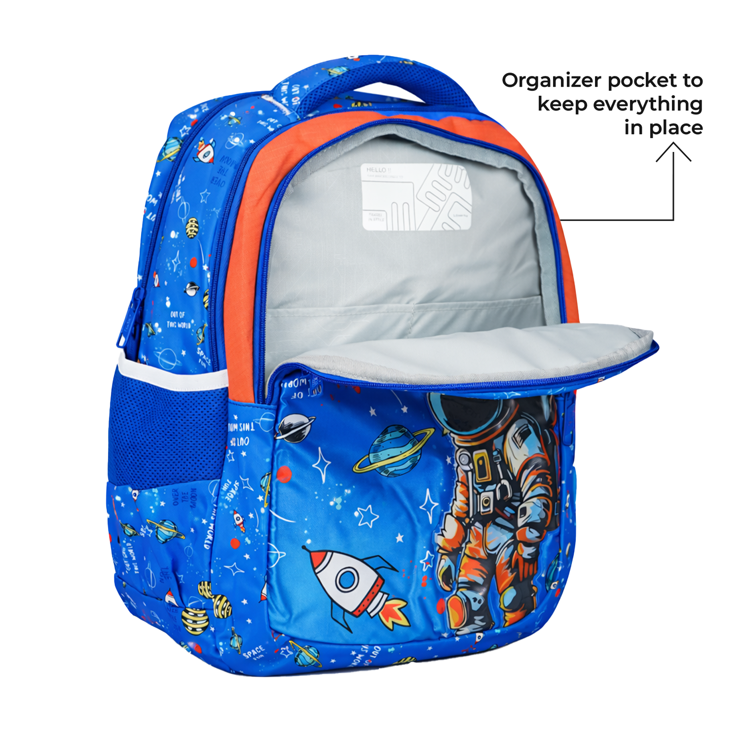 Liberty OrbitX Space Printed 26L Waterproof School Backpack