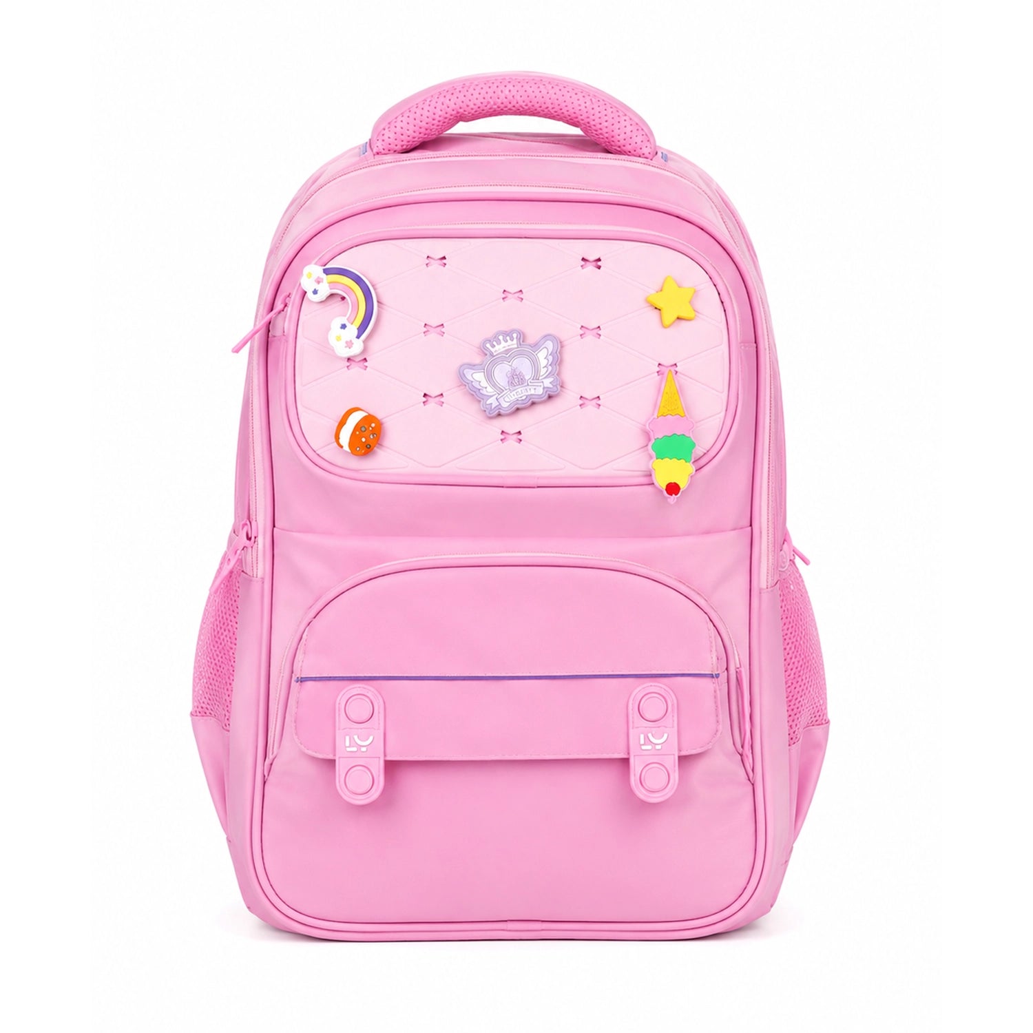 Liberty Pixel Pop Pink 26L School Backpack With Raincover