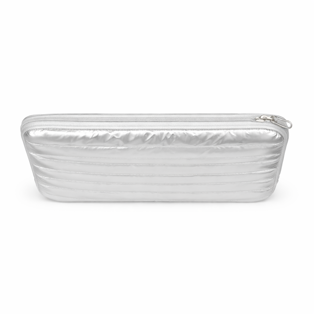 Liberty QuiltLite Silver Padded Laptop Sleeve (14inches)