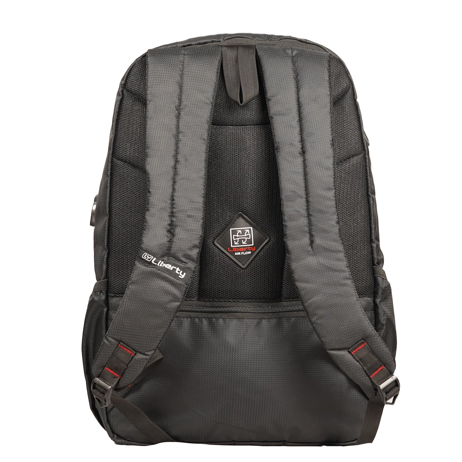 Liberty Edge 34L Black Anti-Theft Laptop Backpack With Raincover