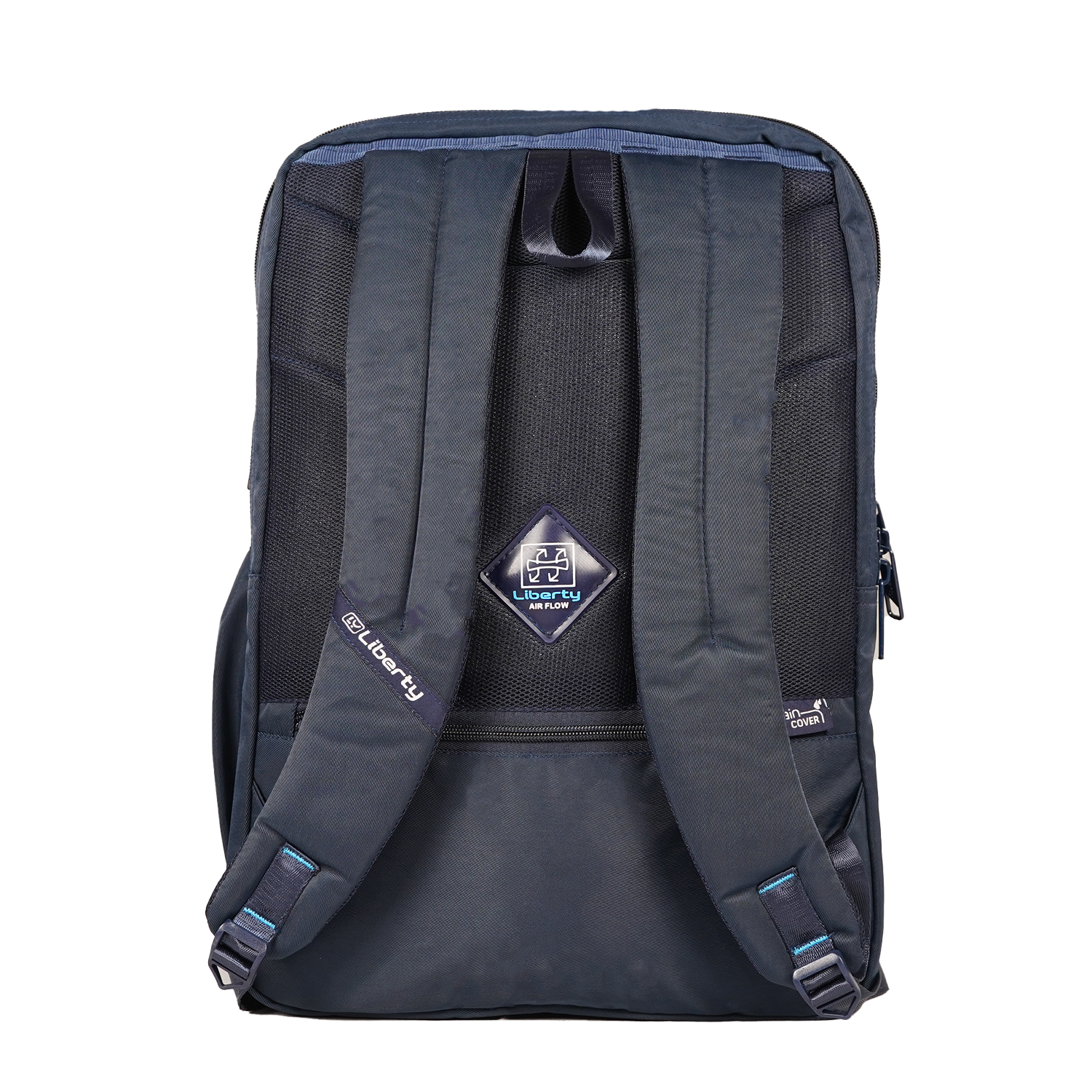Liberty Overnighter 34L Navy Blue  Laptop Backpack With USB Port & Raincover
