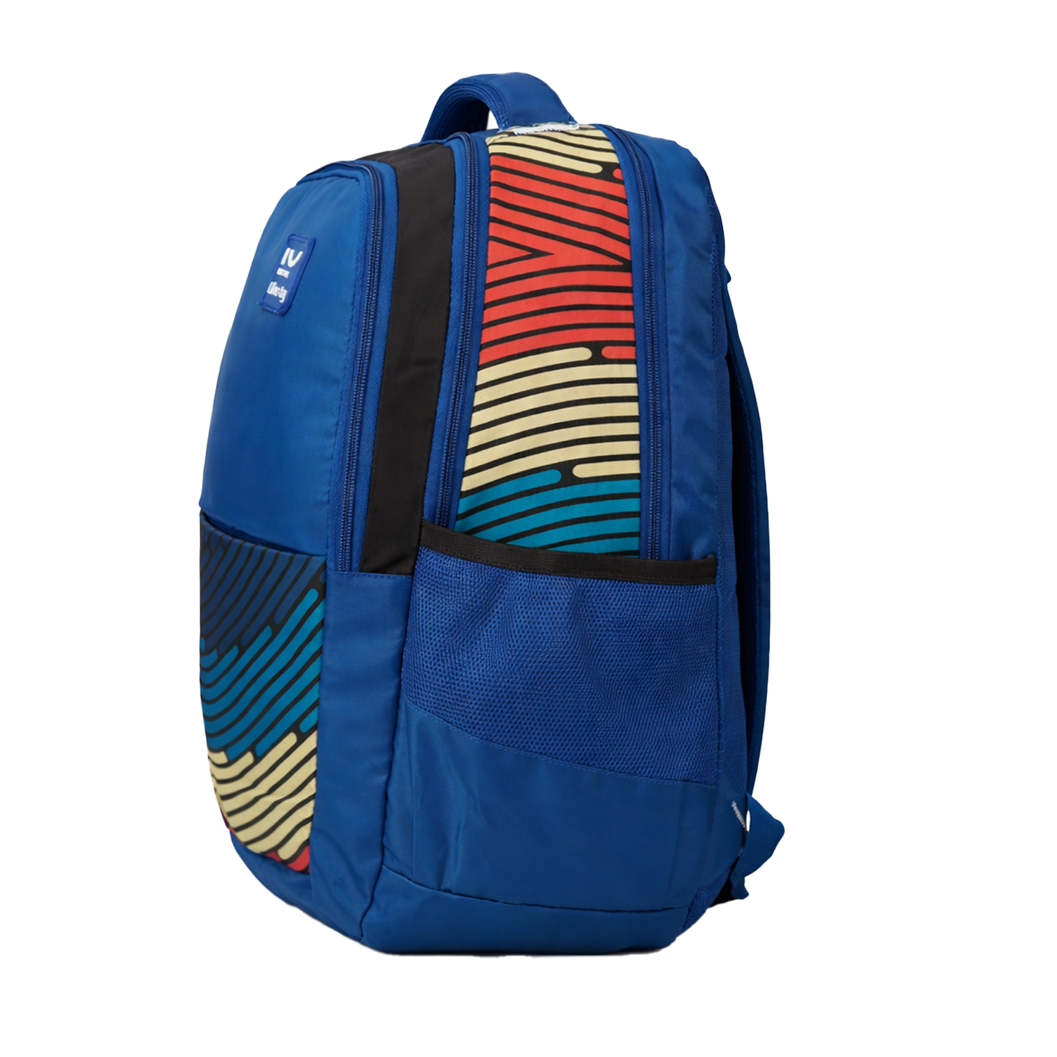 Liberty ColorSpin Navy Blue 26L Waterproof School Backpack With Raincover