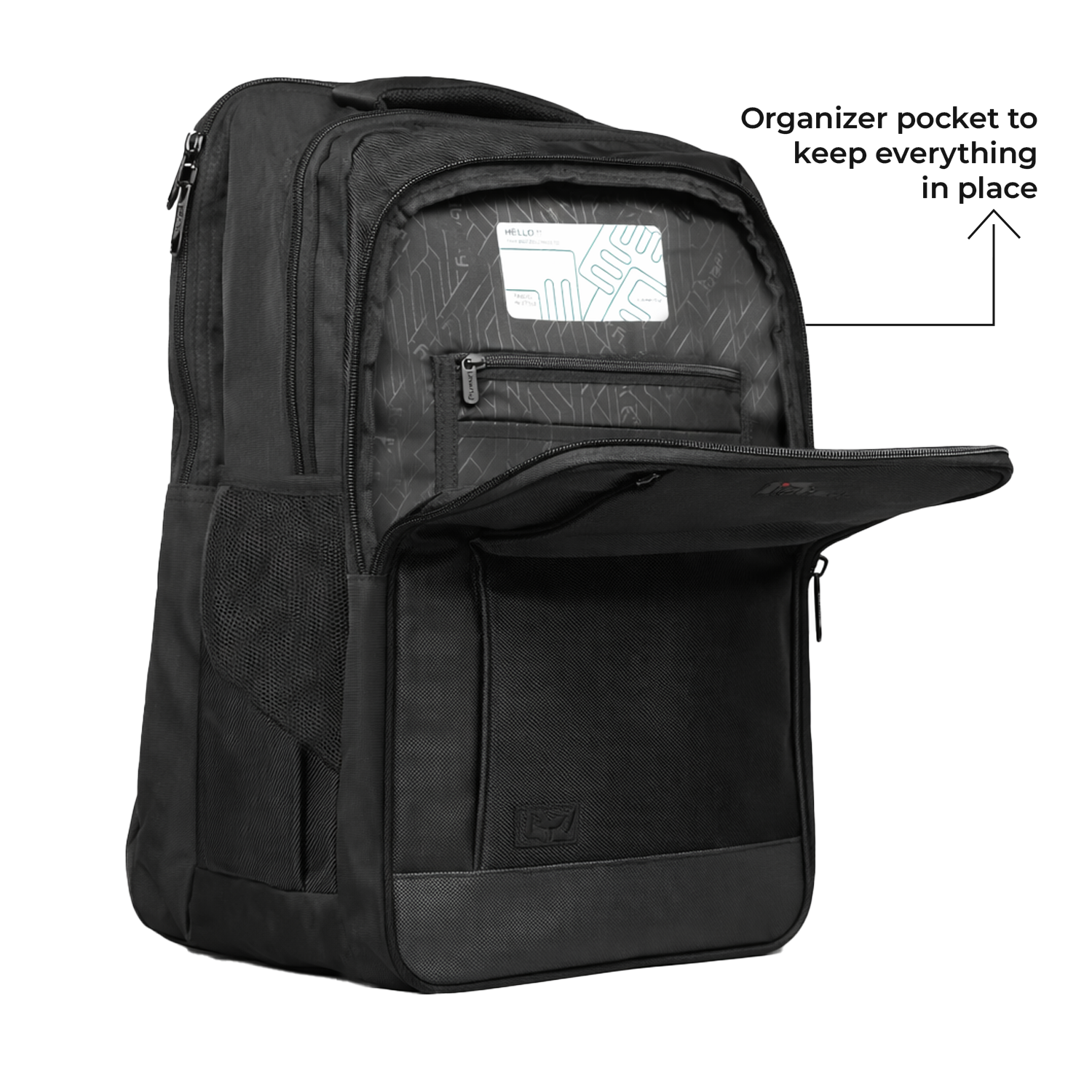 Liberty WorkGo Black 26L Laptop Backpack With Raincover