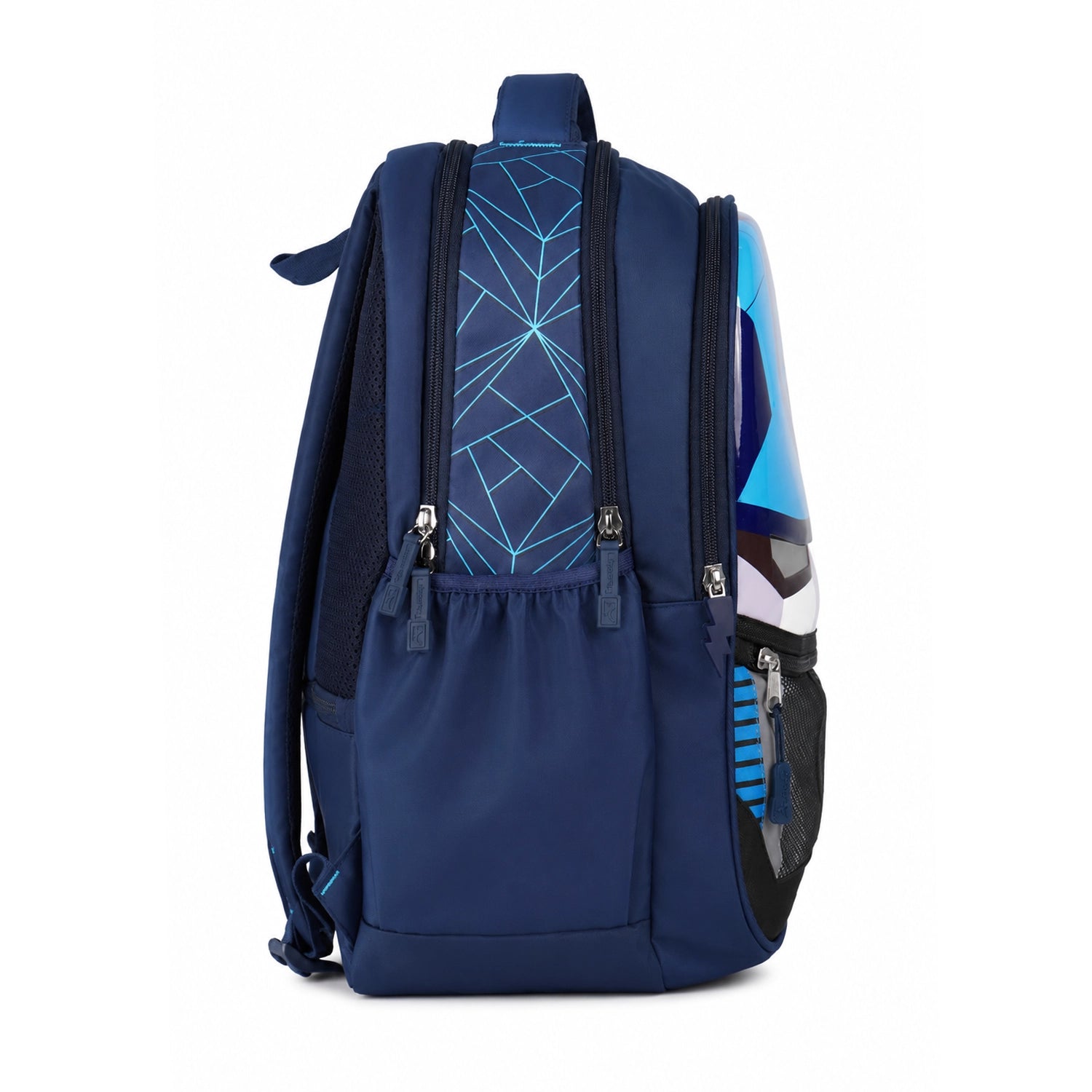 Liberty Botpack LED Eyes 24L Blue School Backpack With Raincover