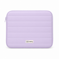 Liberty QuiltLite Lavender Padded Laptop Sleeve (14inches)